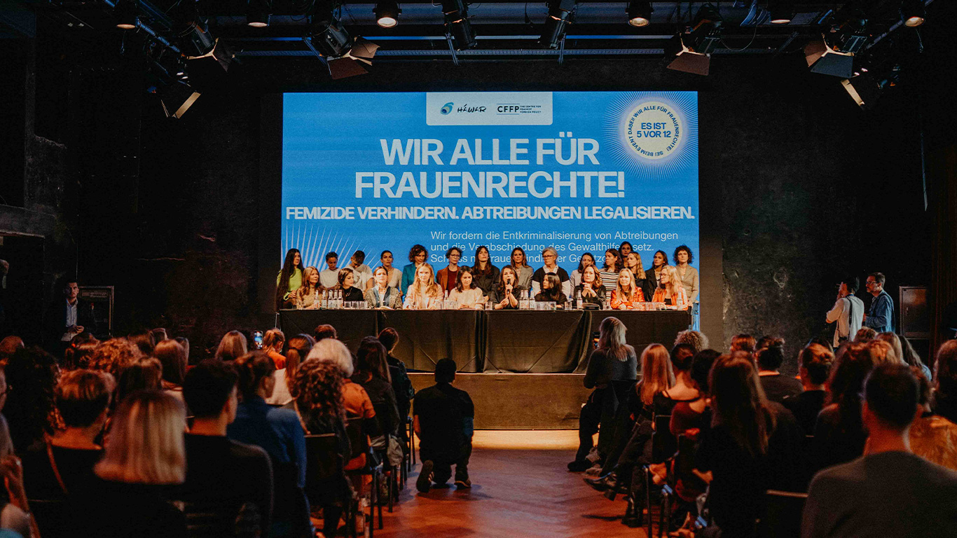 Frauenrechtepressekonferenz