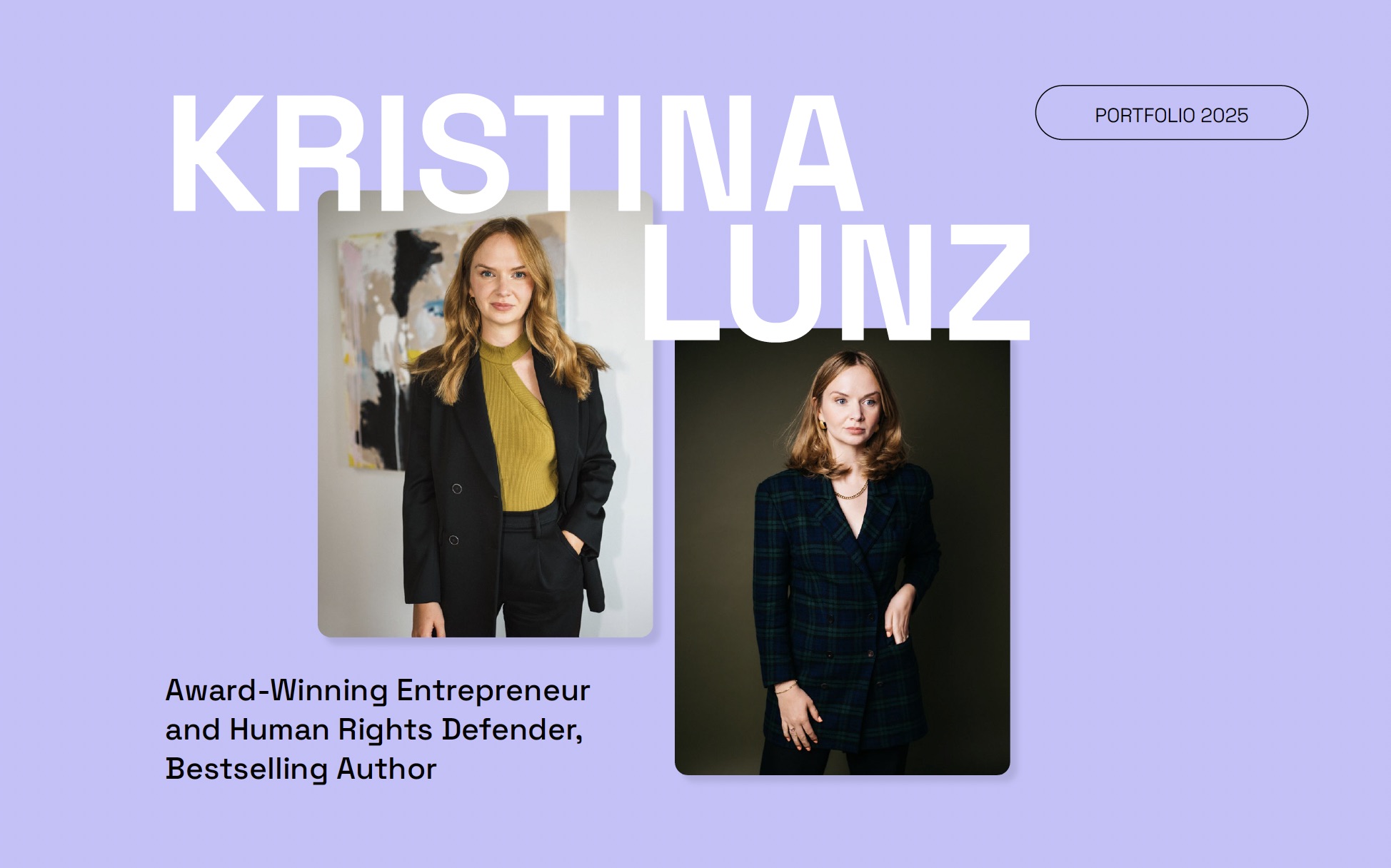 Kristina Lunz Pressemappe Portfolio