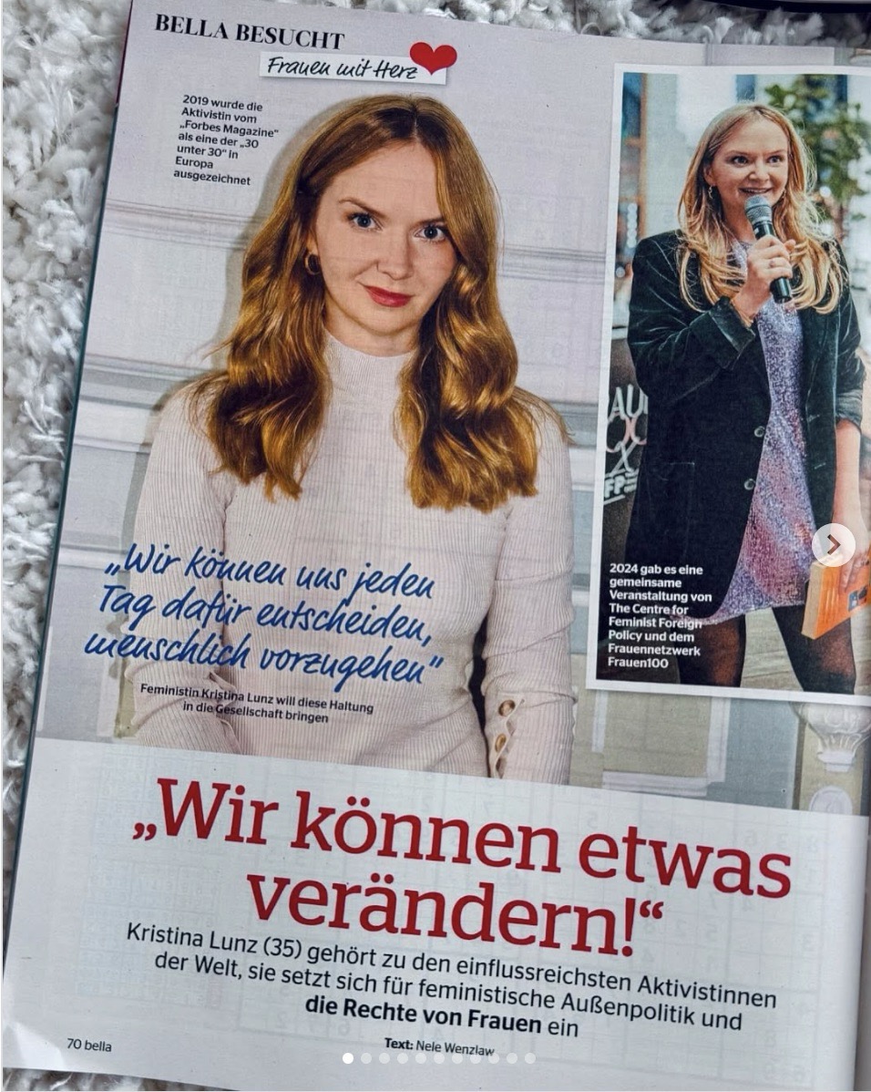 Kristina Lunz Presse
