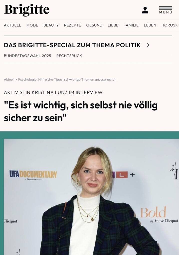 Kristina Lunz Presse